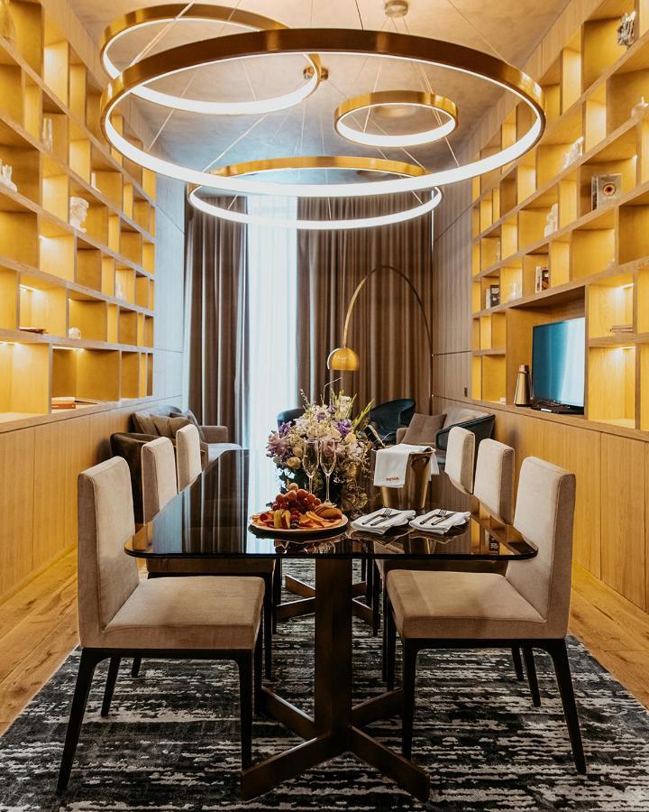 The Veil Hotel Астана Экстерьер фото A dining room